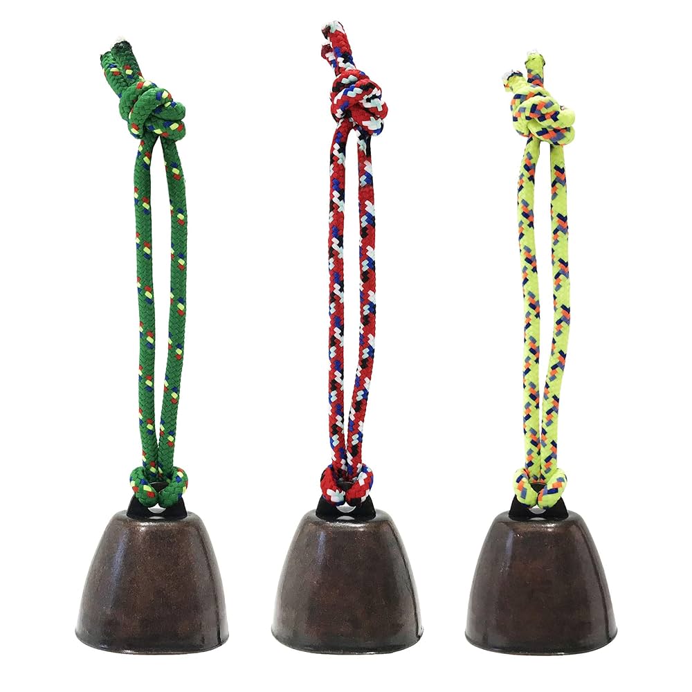 カールヘルム【非売品】ホッケーくまの大判ひざ掛け ベルモント 熊よけ鈴・2連 AY-22 (フィッシングツール) - 釣り具